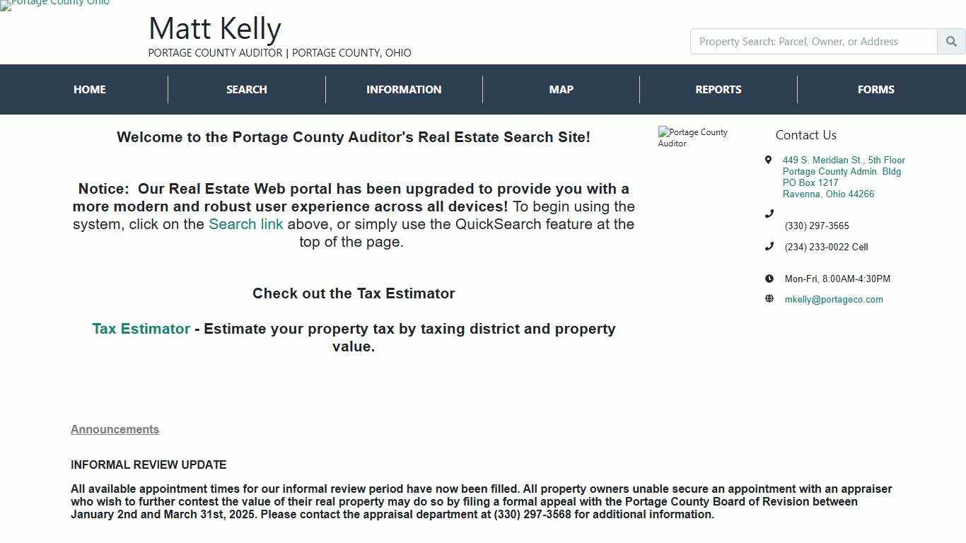 Portage County Auditor - Portage County Auditor's Office