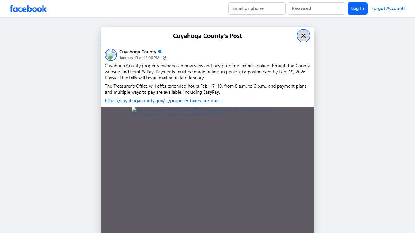 Cuyahoga County - Cuyahoga County property owners can now... Facebook